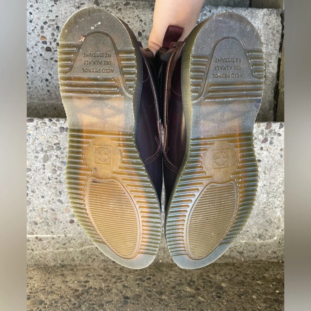 Dr. Martens TERESA CHERRY RED ARCADIA BOOT, size 8 - Picture 7 of 8